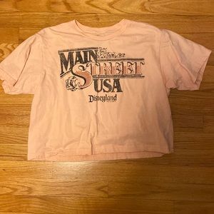 Disneyland Main Street Crop Top